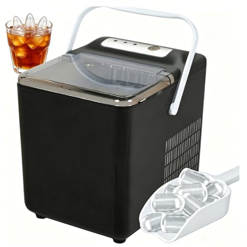Fabricadora de Hielo Portátil Laamiasm i01 12KG Diario miniatura 1