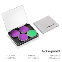NEEWER Snap On ND Filter Set kompatibel mit DJI Osmo Action 5 Pro/4/3 – Ansicht 8