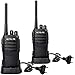 Produktbild Retevis RT21 Walkie Talkie mit Großer Reichweite, Wiederaufladbares Amateurfunkgerät für Erwachsene, Professionelles Tragbares Funkgerät für Camping, Jagd (Schwarz, 2 Stück)