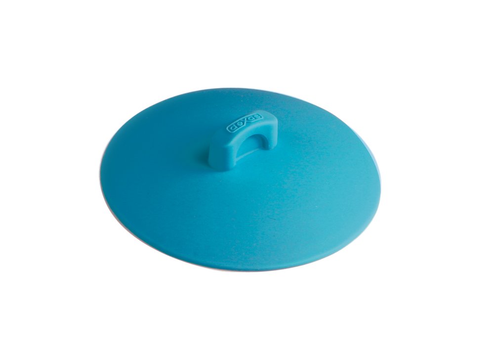 Popware for Pets Flexible Suction Lids, Small, Turquoise