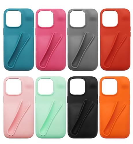 Coque iPhone 16 brillant à lèvres silicone antichoc