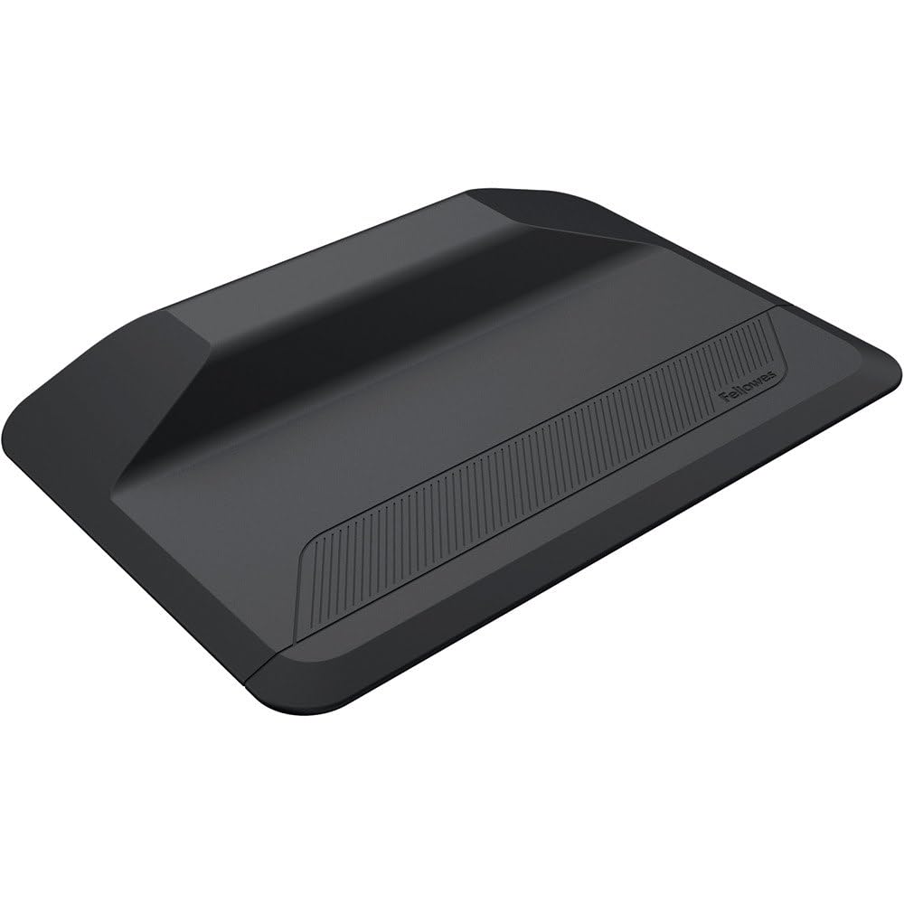 Fellowes - Alfombra ergonómica antifatiga ActiveFusion, Color Negro