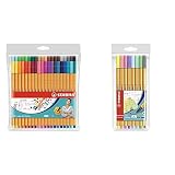 Product 2: Tipo : de fibra Rotulador punta fina STABILO point 88 - Estuche con 40 + Rotulador puntafina point 88 - Estuche con 8 pastel