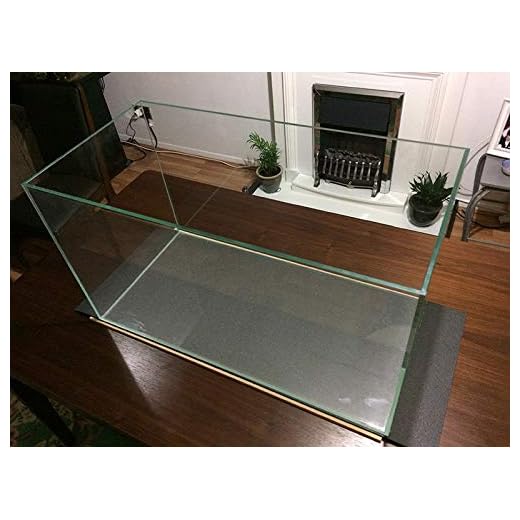 Parko Big Size Fish Tank Aqua Habitat Aquarium 40 Litre,12x12x18 Inches(Colour May Vary,)(Glass Tank ONLY)
