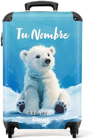 NoBoringSuitcases.com Maleta Trolley Infantil con Ruedas - Cabina...