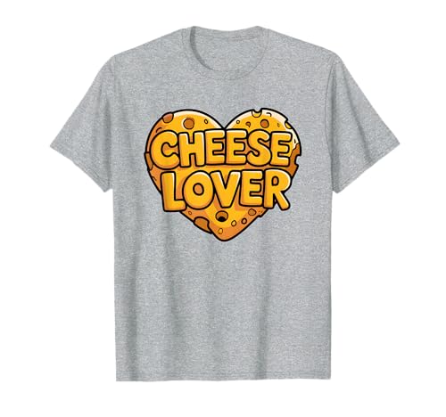 Cuore di formaggio cheddar Cheese Lover Maglietta