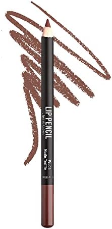 kiss new york Professional Slim Lip Pencil, Creamy Soft Lip Liner, Smooth Long-Lasting Rich Lip Color, Natural Lip Makeup, Water-Resistant Lip Crayon (Nude Truffle)