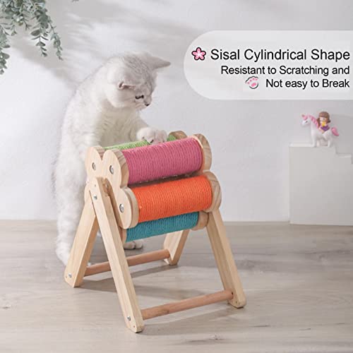 arranhador para gatinhos - Poste de gato para gatos de interior - Brinquedo arranhador para gatos bo