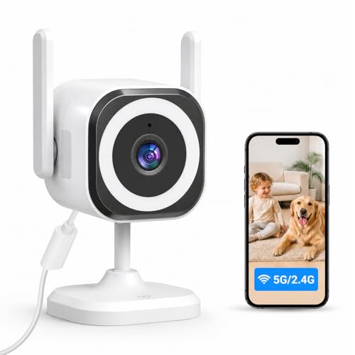 GUOANVISION 2K Wireless Security Camera with Night Vision