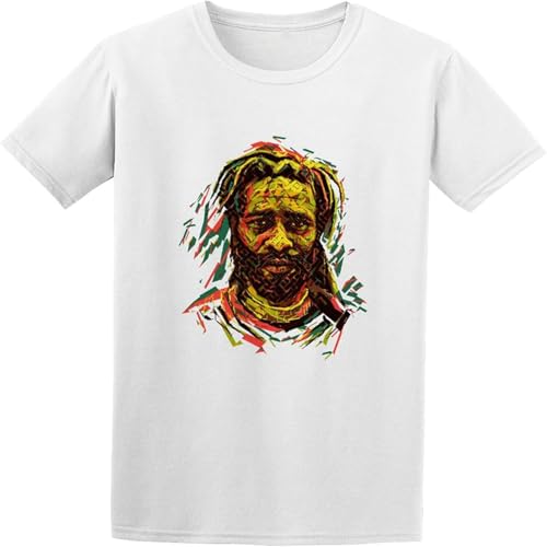 Photo de BOINAITS Burning Spear Mens Short Sleeve T Shirt White XXL