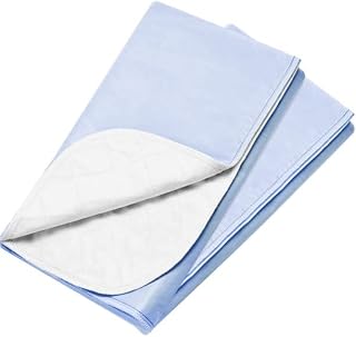 AT Surgical Comfortable 3 Ply Protected Fabric Waterproof Reusable Underpad for Adults and Child - 29