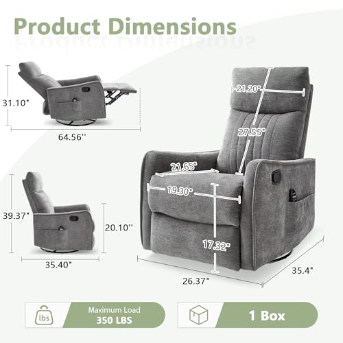 Luxury massage chair recliner