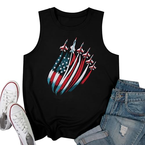 PNORATM Mens American Flag Tank Top Patriotic 4th of July Sleeveless Top 250th Anniversary Casual Shirt Muscle Tank Top — view 6