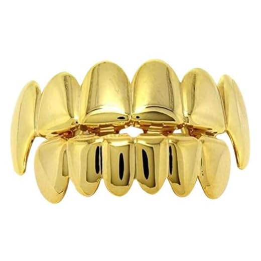 Grillz à dents Hip Hop pour la bouche en haut et en bas - Grillz à dents hip hop - Décoration dentaire pour vos dents - Hip Hop - Capuchons pour la dent supérieure - Pour prendre des photos