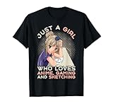 Chica Otaku Amante De Los Dibujos Gaming Kawaii Gamer Anime Camiseta