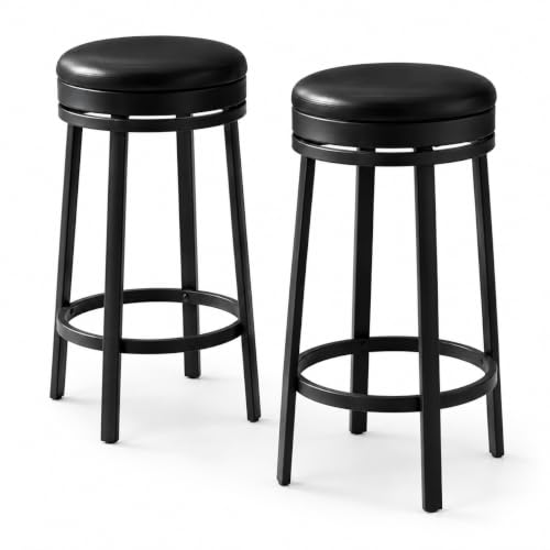 24-Inch Black Set of 2