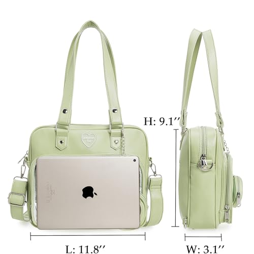 Ita Bag Crossbody Handbags Kawaii Shoulder Purse Square Backpack with Insert Anime Pins Display