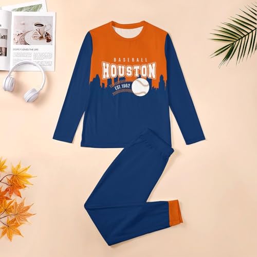 Custom Pajama Set Personalized Name Number Long Sleeve Sleepwear Set Gifts for Fans3