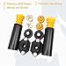 SUSUPACi Rear Shock Mount, Bump Stop & Dust Boot Set Compatible with BMW E82 E87 E88 E90 E92 128i 135i 323i 325xi 328i 328xi 330i 335i 335d Replaces 33506767010 33526768544 33536767334 33506771738