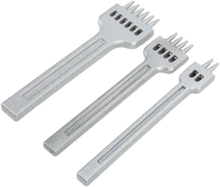 Leather Prong Leather Prong Tool Fine Shine for Engraving Stamping for Punching Sewing| | - - (Color: 6mm)