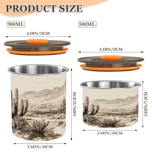 Envase Hermético de Acero Inoxidable para Café 30oz miniatura 2