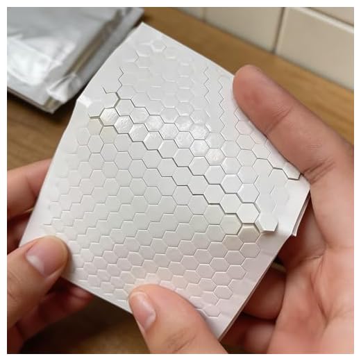 480 pcs Double-Sided Adhesive Hexagon EVA Foam Tape, Super Strong Double-Sided Tape, 3D Double-Sided Foam Stickers, Suitable for Craft Making