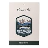 Rocky Mountain National Park Iron-On Embroidered Patch