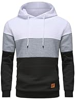 Machine wash cold. UK size,you can choose according to your normal size. Style:Simple design, Casual, Sports,Long Sleeves, Plaid Jacquard ,Hoodie,Drawstring. There are drawstrings on hood to adjust and against the cold which mesh to create a fashion ...