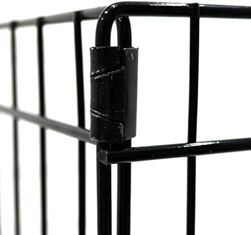 Oypla 91cm Large Folding Pet Dog Rabbit Run Play Pen Cage Enclosure Fence