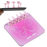 Supporto per manicure – Supporto per display per unghie in acrilico da applicare, per casa, appartamento, salone di bellezza, scuola d'arte, viaggi, set di apprendimento di design immagine