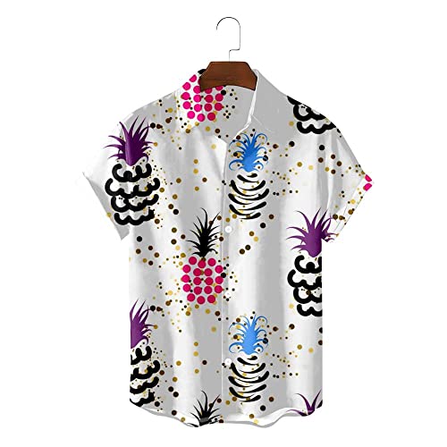 Chemise décontractée d'été funky pour hommes à séchage rapide