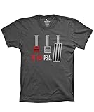 Guerrilla Tees Man Pedal Tshirt Funny Racing Shirt JDM Turbo Boost Nitrous Shirt, Medium Charcoal