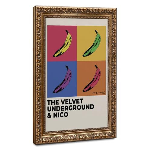 Andy Warhol Four Bananas Wall Art Print Pop Trendy Poster