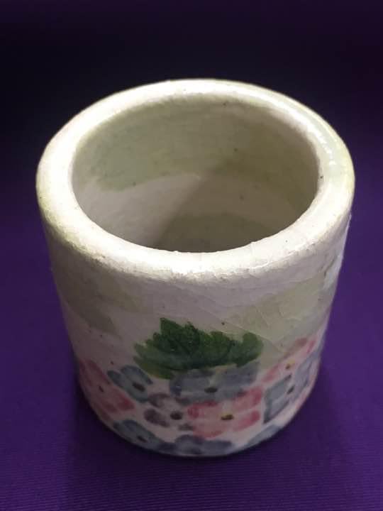 茶道具 蓋置 紫陽花 楽天市場】高野昭阿弥作 色絵紫陽花蓋置 : 茶道具