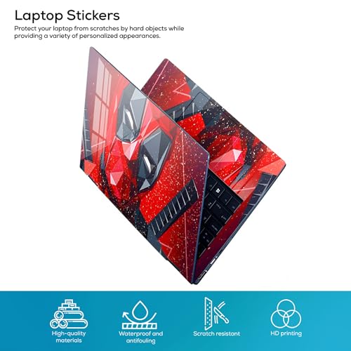 Image of Full Body Laptop Skin Bubble-Free| Laminated| Removable| HD Quality Sticker for Laptops Upto 15.6 Inches Compatible with Hp /Dell /Acer /Lenovo /Asus etc.(DSGN-214)