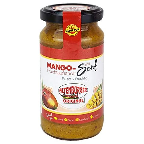 Altenburger Original Mango-Fruchtaufstrich mit Senf 190 ml Cover