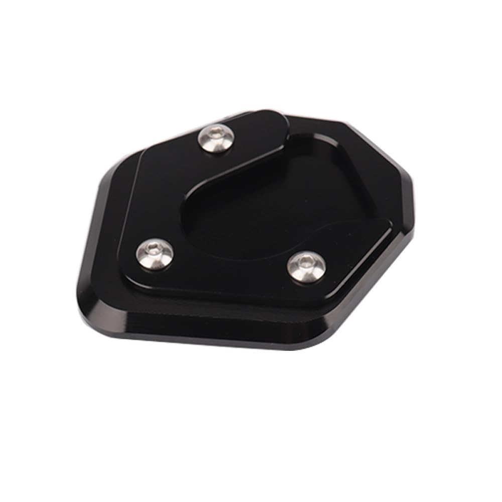 800 MT Accessories, Motorcycle Side Stand Enlarge Plate Kit Kickstand Extension Pad for CFMOTO CF MOTO 800MT MT800 800 MT 800-MT CF800MT 2021 2022 2023 2024 Foot Stands Enlarger Pad (Black)