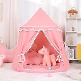 TAILLE ET SPÉCIFICATIONS IDÉALES : Mesurant 130 x 110 cm, ce jeu est léger et convient à une utilisation en intérieur ; il comprend une tente de jeu (tapis non inclus).