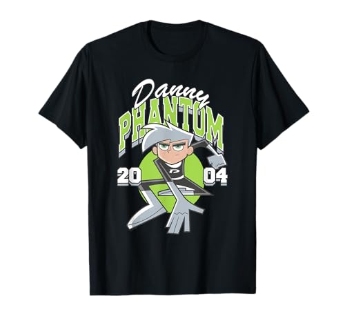 Danny Phantom 2004 Athletic Logo Retro Cartoon T-Shirt