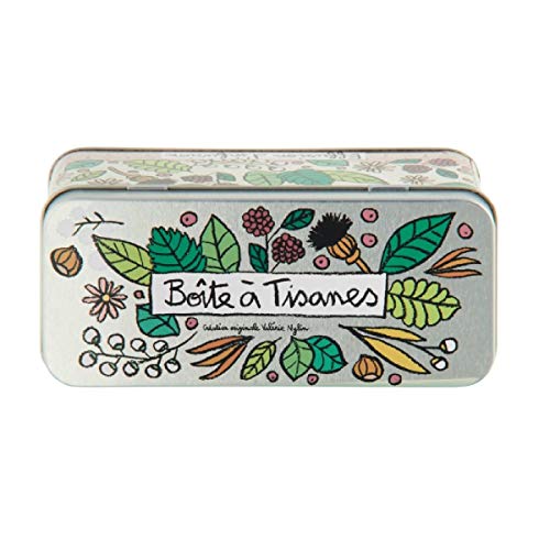 DLP - Boite à Tisane Effusion d'infusion - Dimensions : L 17cm, P 7,5cm, H 5 cm