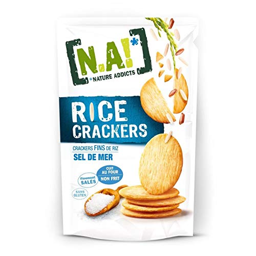 N.A! - Rice Crackers Sel De Mer Sachet De 70G - ( Lot De 4 )