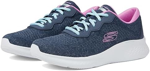 Skechers Sport Women's Women's Skech Lite Pro-Cute Debut Sneaker, Navy/Pink=NVPK, 11 | Image 3