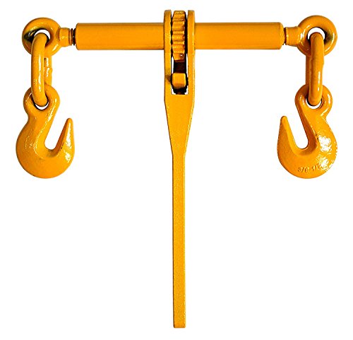 Image of KingChain | Ratchet Load Binder with Hooks for 3 /8-in to 1 /2-in G70 Chain