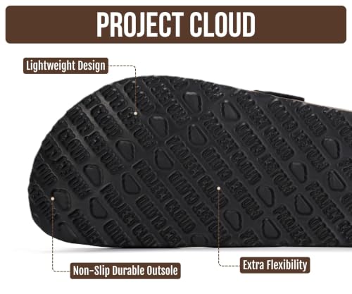 Image of 100% Genuine Leather Slip-on Footbed Clogs for Women - Fall Shoes for Women