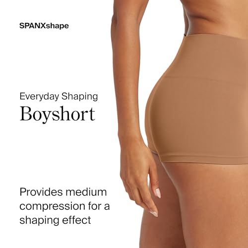 SPANXshape Everyday Shaping Boyshort - Comfortable Core Control Shapewear Underwear - Invisible Under Clothes - No-Show2