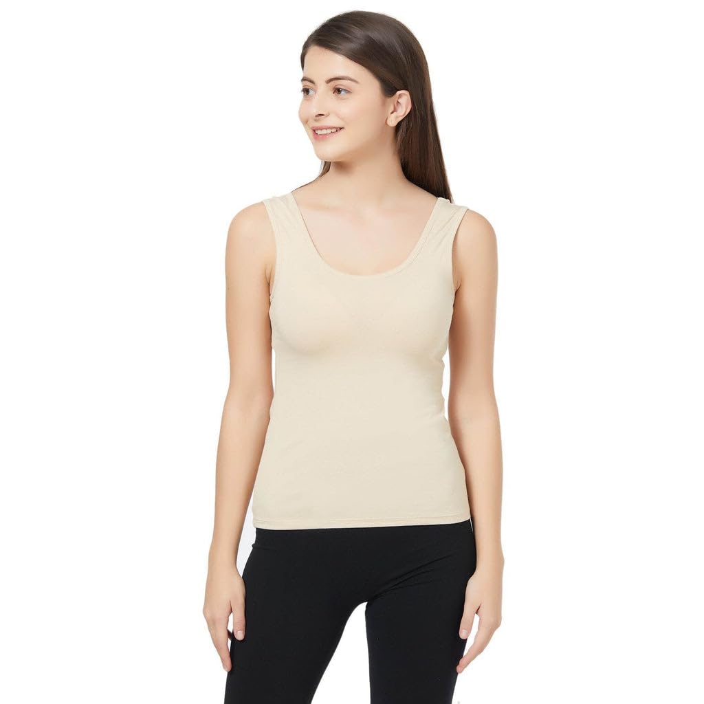 soie Women Solid U Back Camisole-picture-38