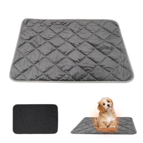 Thermal Reflection Pad for Dogs Cats, 5-Layer Self Warming Thermal Pet Mat for Dogs and Cats, Washable Non-Slip Cozy Pad on Any 