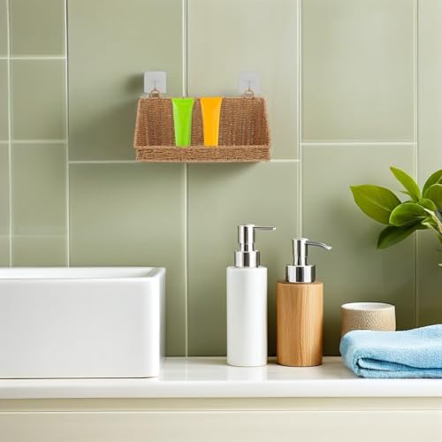 Cesta de baño de pared impermeable y compacta para lavandería 7