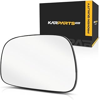 For Toyota Camry 2002 03 04 05 2006 Mirror Glass Driver Side | Non-Heated | w/Backing Plate | Flat Glass Type | LE/SE/XLE/Base Models | For 87961AA080 | TO1324100