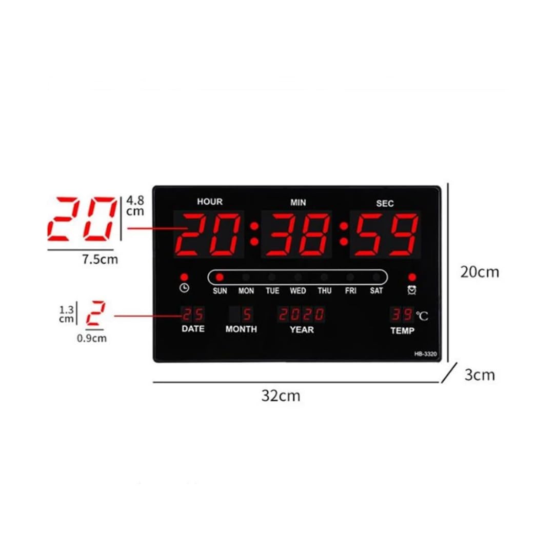 Genérico Calendario Reloj Cámara Espía 4K WiFi